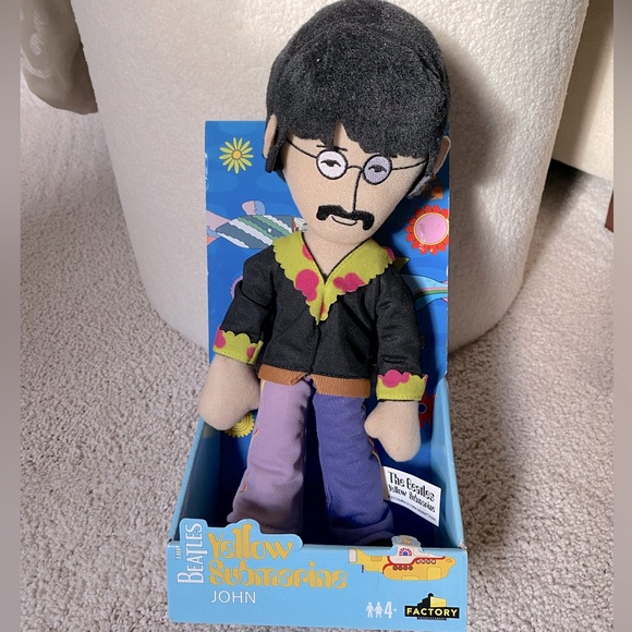 NEW John Lennon Yellow Submarine Doll - Picture 1 of 7